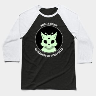 HARDTEK Society Cat Baseball T-Shirt